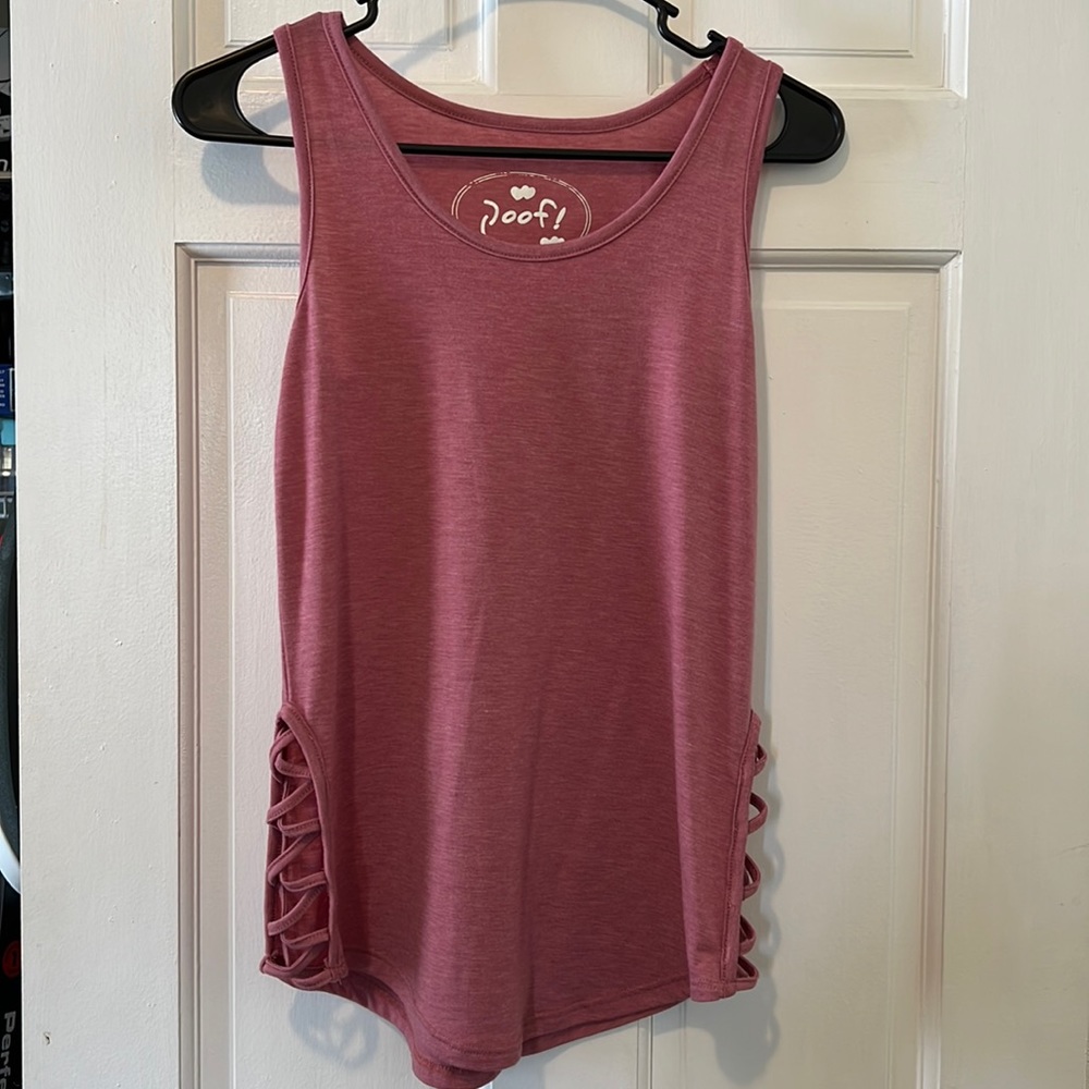 POOF tank top